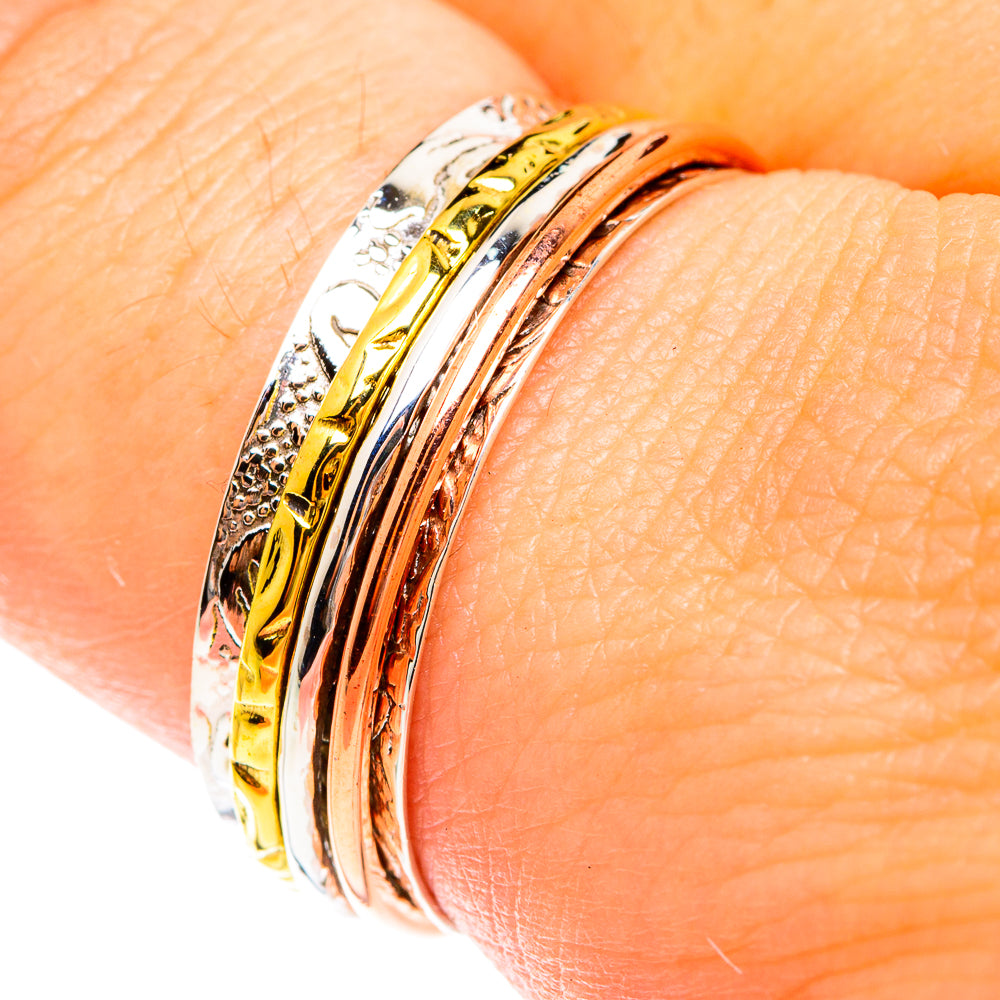 Meditation Spinner Rings handcrafted by Anasilvercos - RING75158