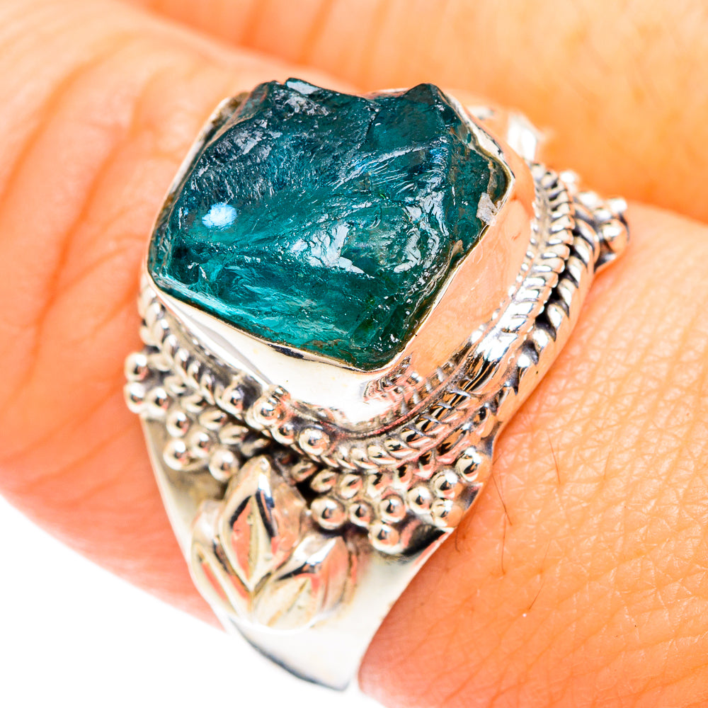 Apatite Rings handcrafted by Anasilvercos - RING75166