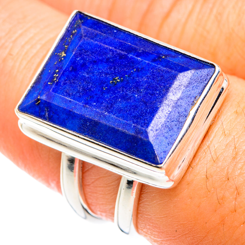 Lapis Lazuli Rings handcrafted by Anasilvercos - RING75167