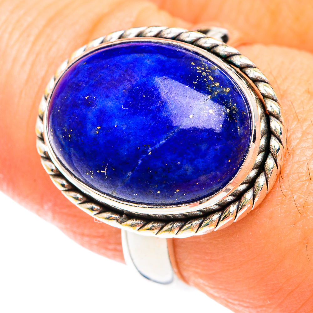 Sodalite Rings handcrafted by Anasilvercos - RING75173