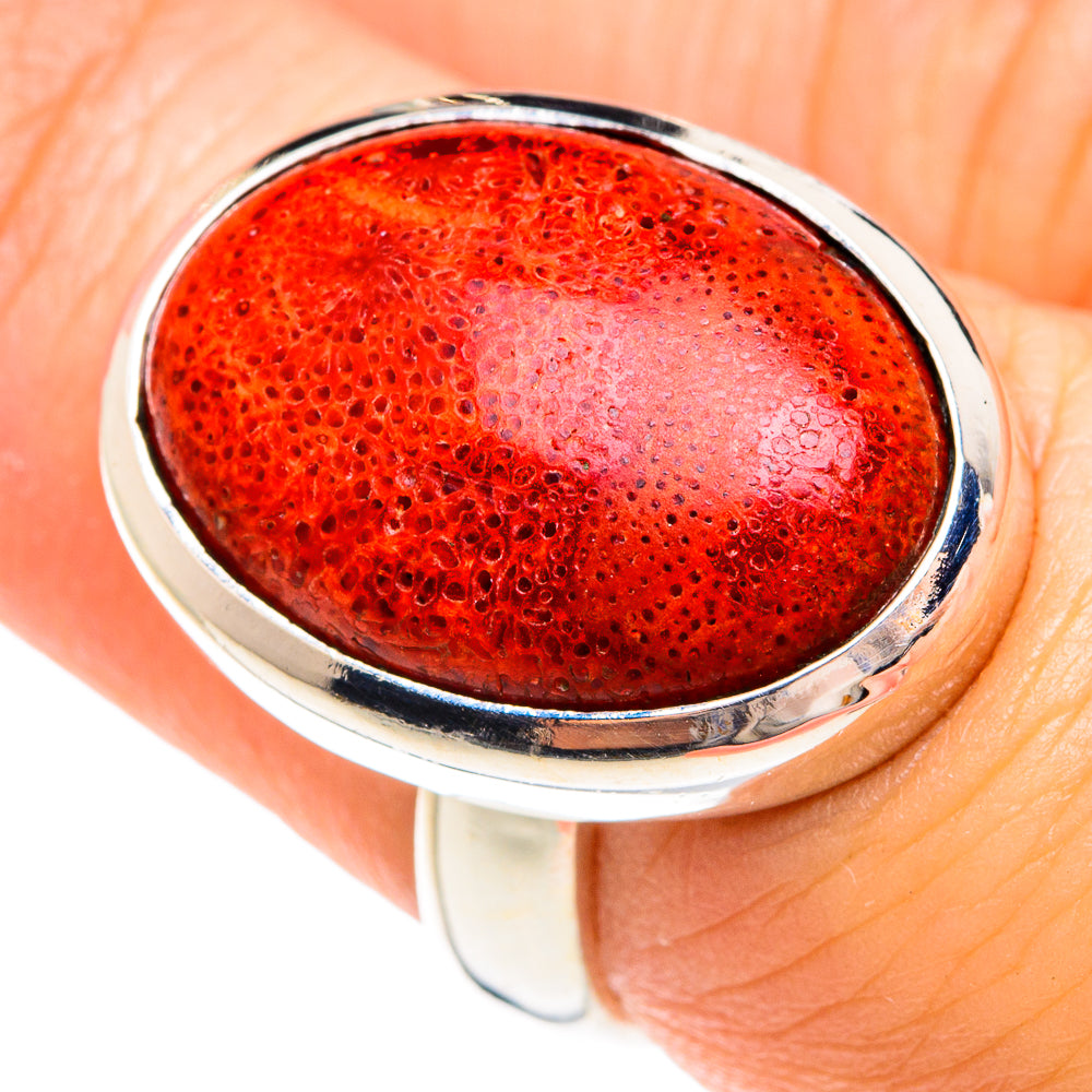 Sponge Coral Rings handcrafted by Anasilvercos - RING75182
