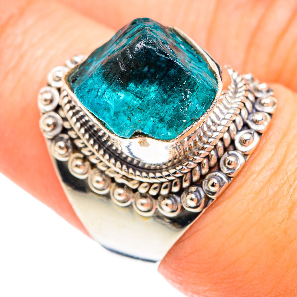 Apatite Rings handcrafted by Anasilvercos - RING75195