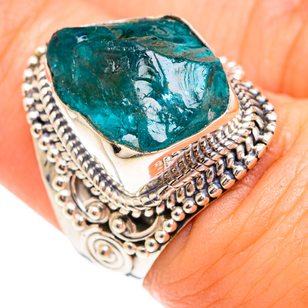 Apatite Rings handcrafted by Anasilvercos - RING75219