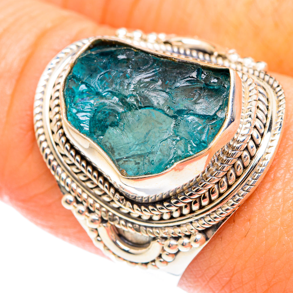 Apatite Rings handcrafted by Anasilvercos - RING75271