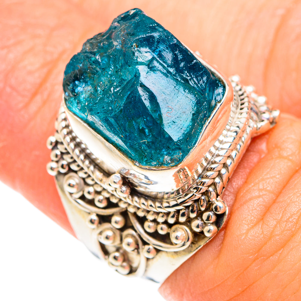 Apatite Rings handcrafted by Anasilvercos - RING75277