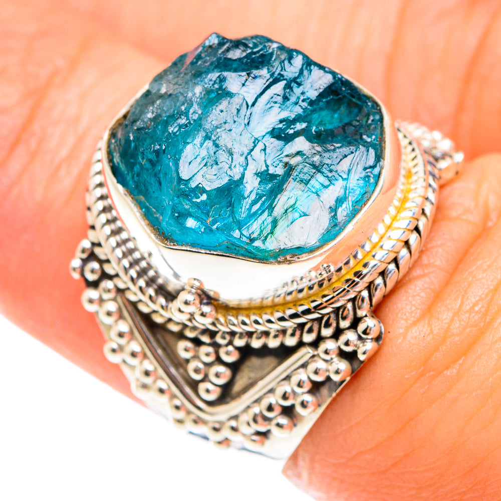 Apatite Rings handcrafted by Anasilvercos - RING75302