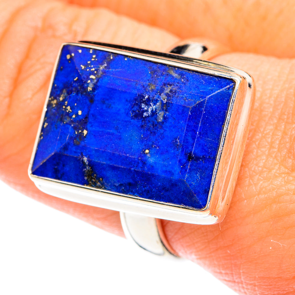 Lapis Lazuli Rings handcrafted by Anasilvercos - RING75303