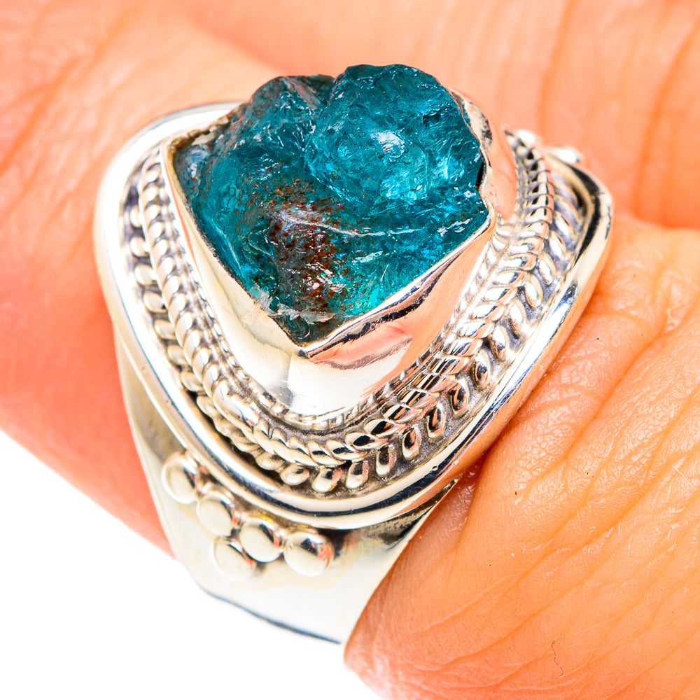 Apatite Rings handcrafted by Anasilvercos - RING75304