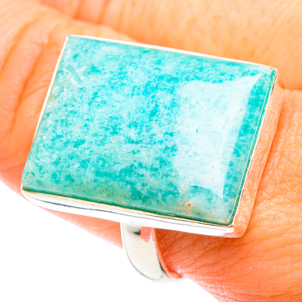 Amazonite Rings handcrafted by Anasilvercos - RING75328