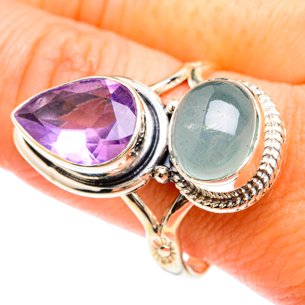 Amethyst Rings handcrafted by Anasilvercos - RING75354