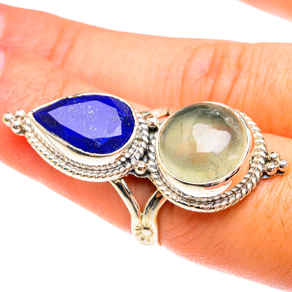 Prehnite Rings handcrafted by Anasilvercos - RING75355