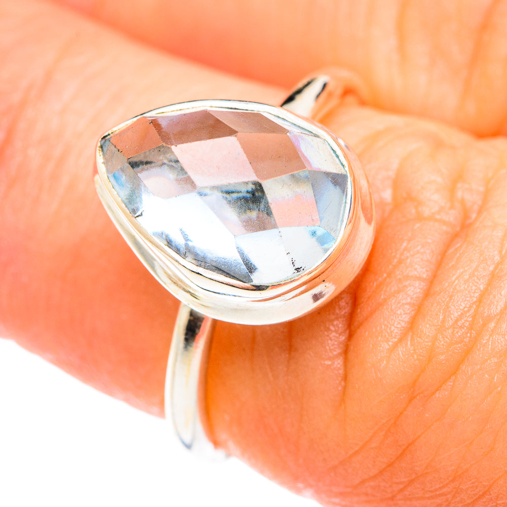 Blue Topaz Rings handcrafted by Anasilvercos - RING75367