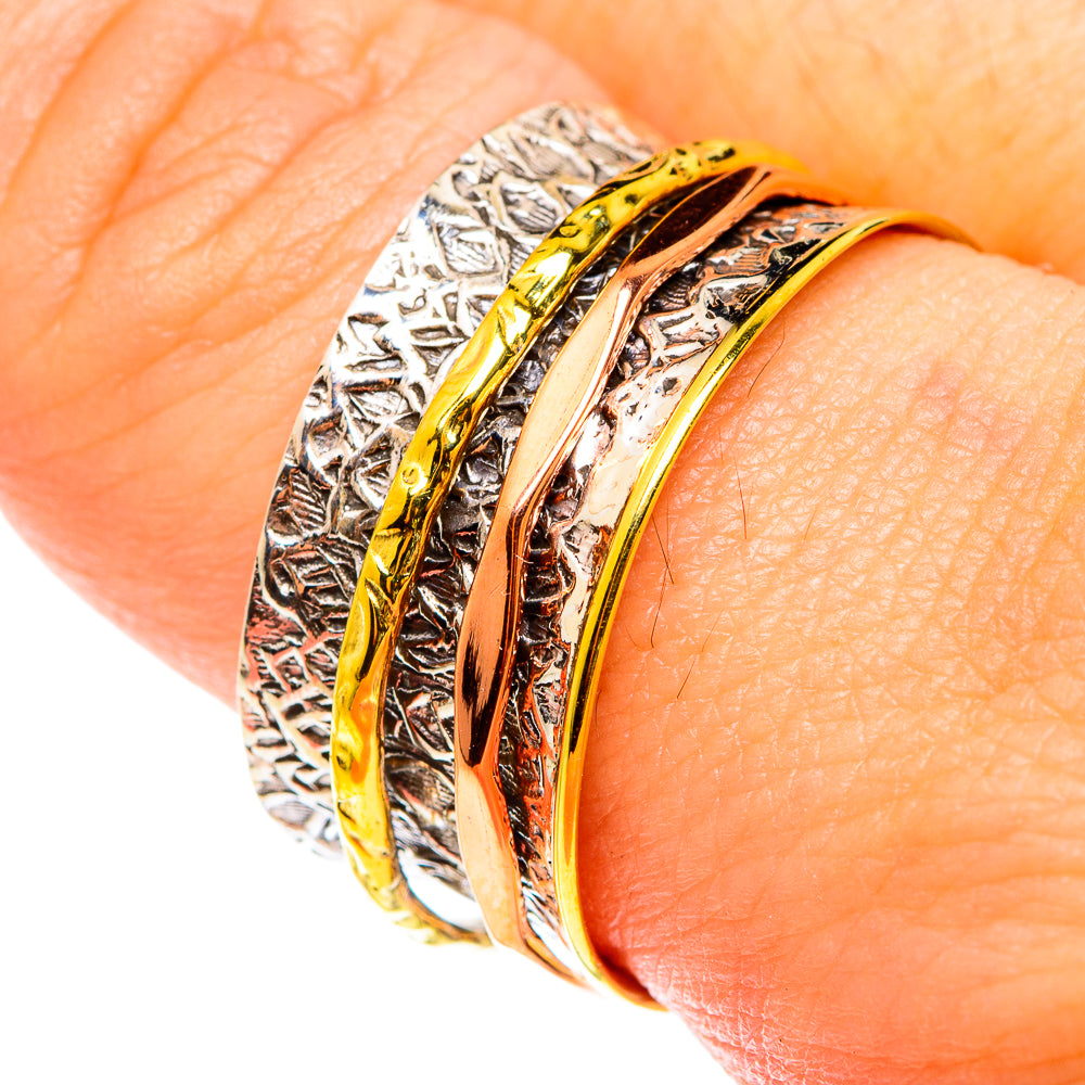 Meditation Spinner Rings handcrafted by Anasilvercos - RING75385