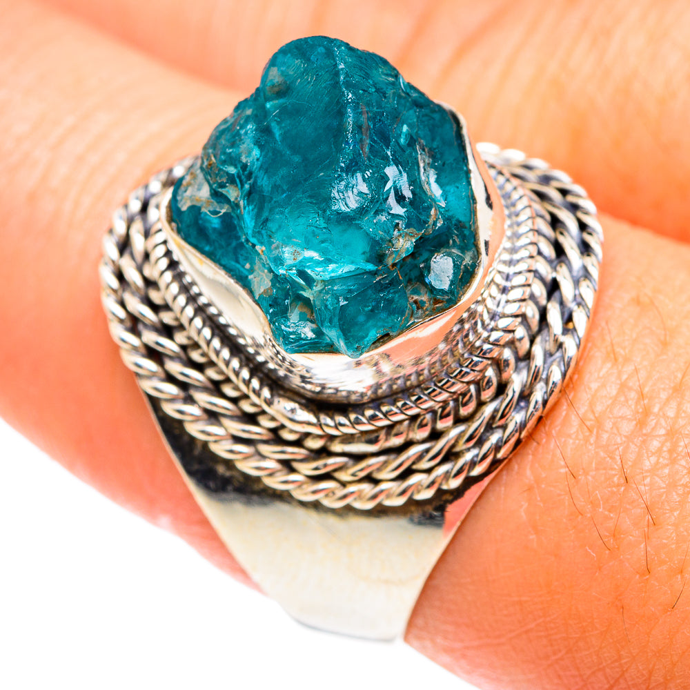 Apatite Rings handcrafted by Anasilvercos - RING75398