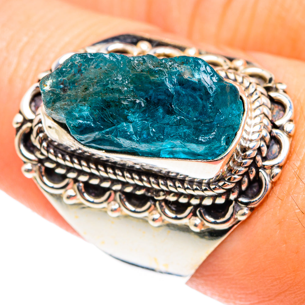 Apatite Rings handcrafted by Anasilvercos - RING75400