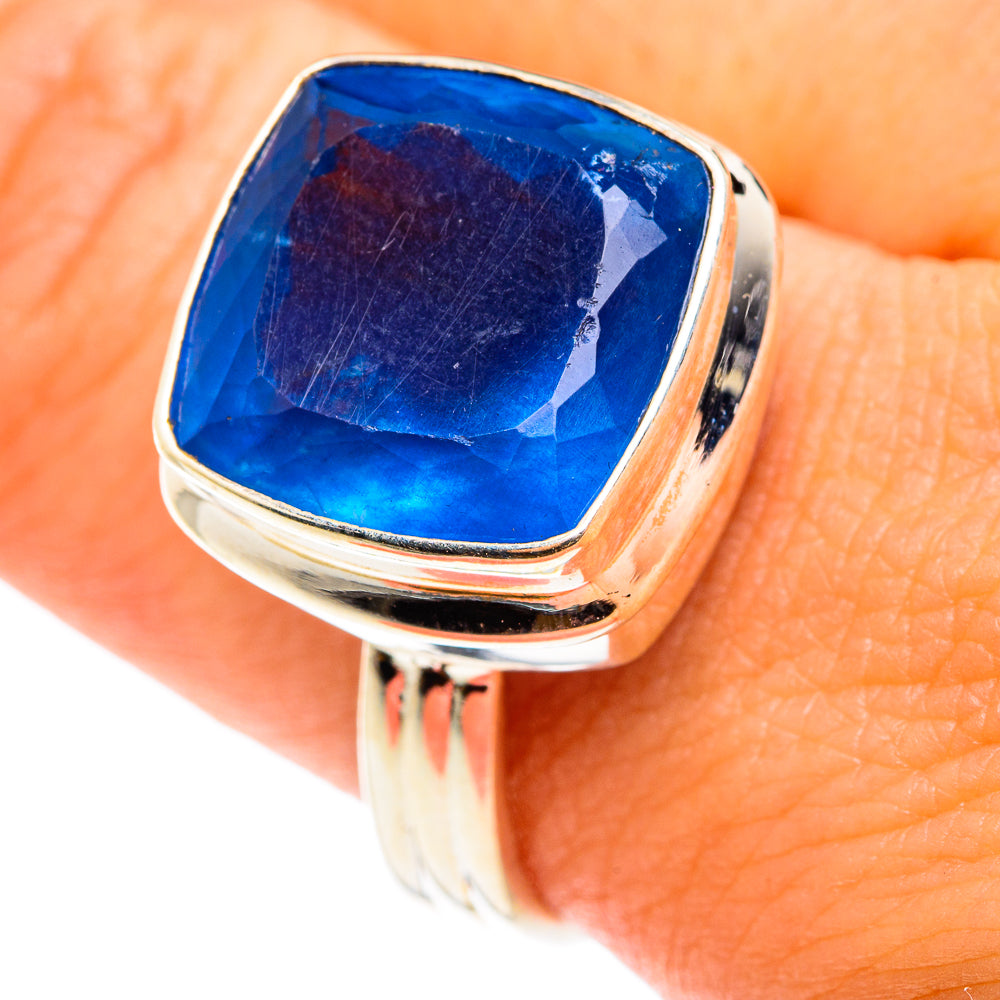 Apatite Rings handcrafted by Anasilvercos - RING75401