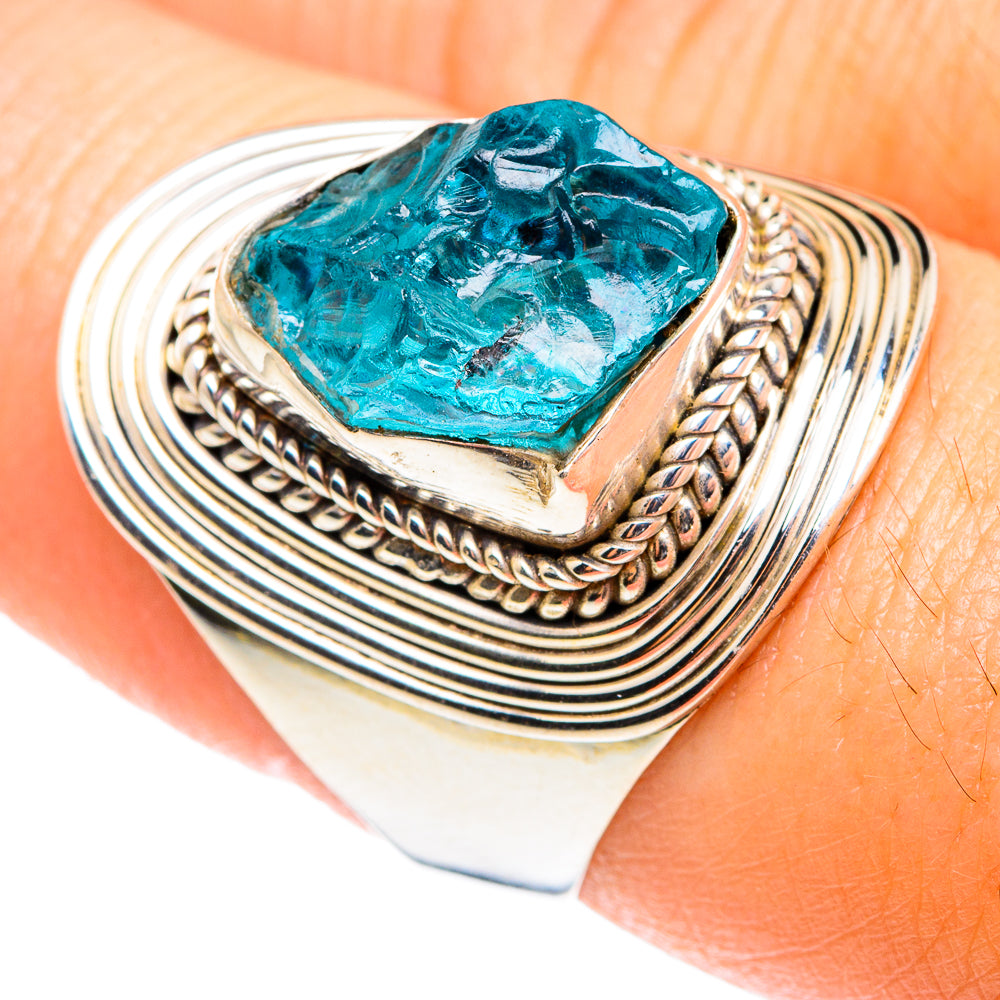 Apatite Rings handcrafted by Anasilvercos - RING75402
