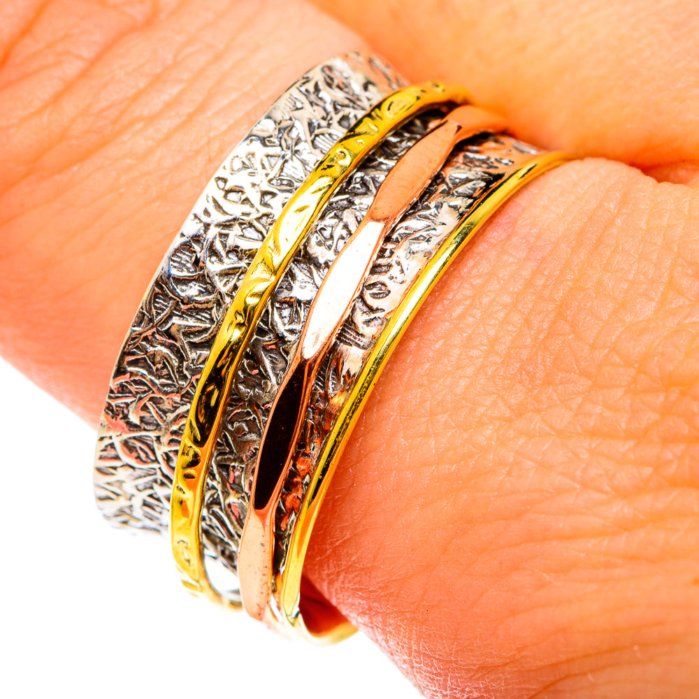 Meditation Spinner Rings handcrafted by Anasilvercos - RING75420