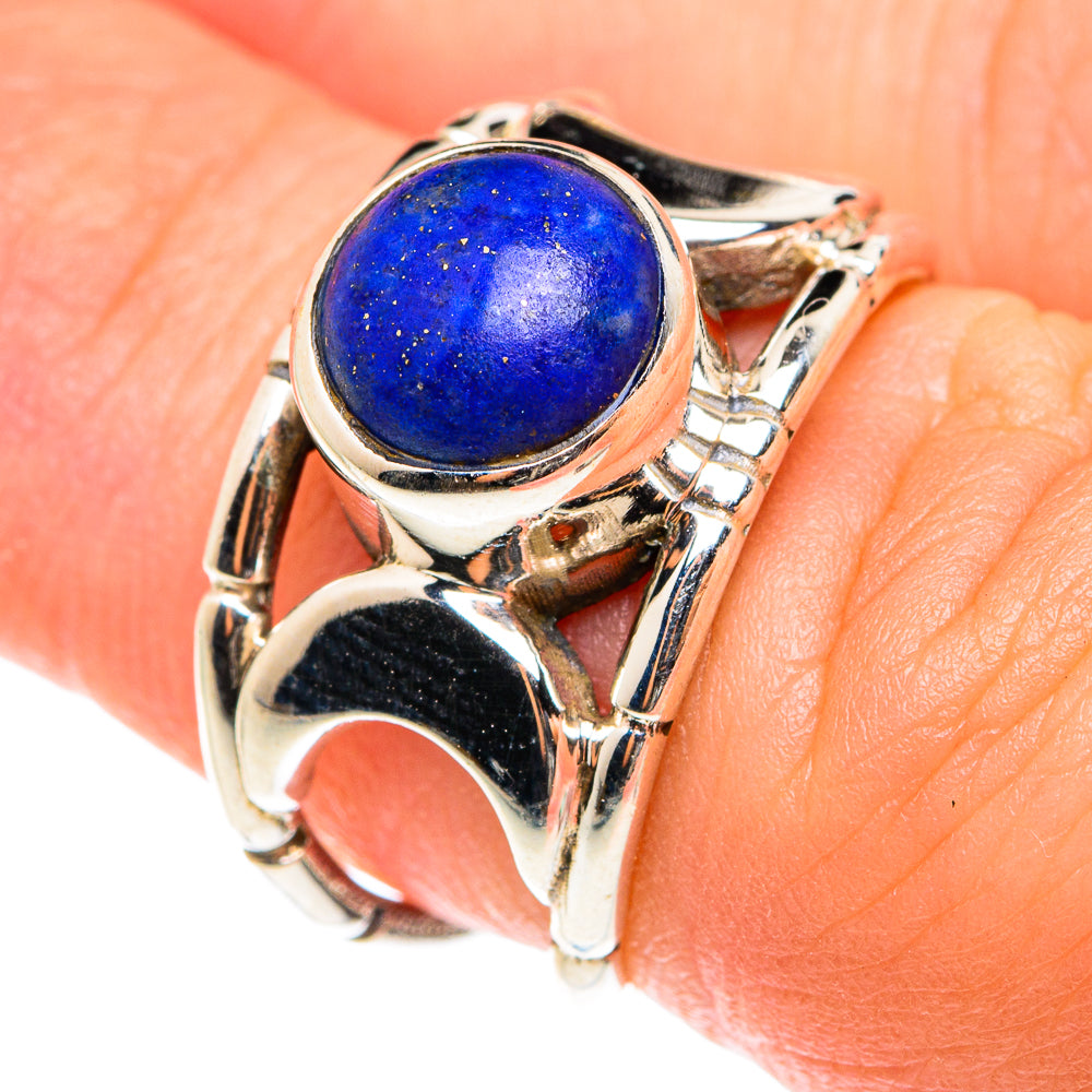 Lapis Lazuli Rings handcrafted by Anasilvercos - RING75436