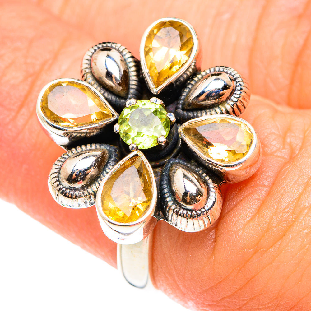 Citrine Rings handcrafted by Anasilvercos - RING75449