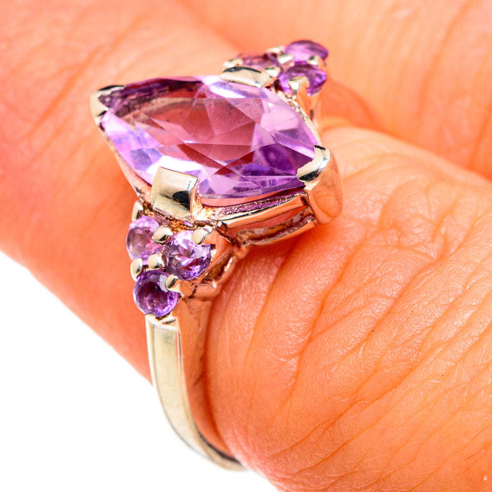 Amethyst Rings handcrafted by Anasilvercos - RING75455