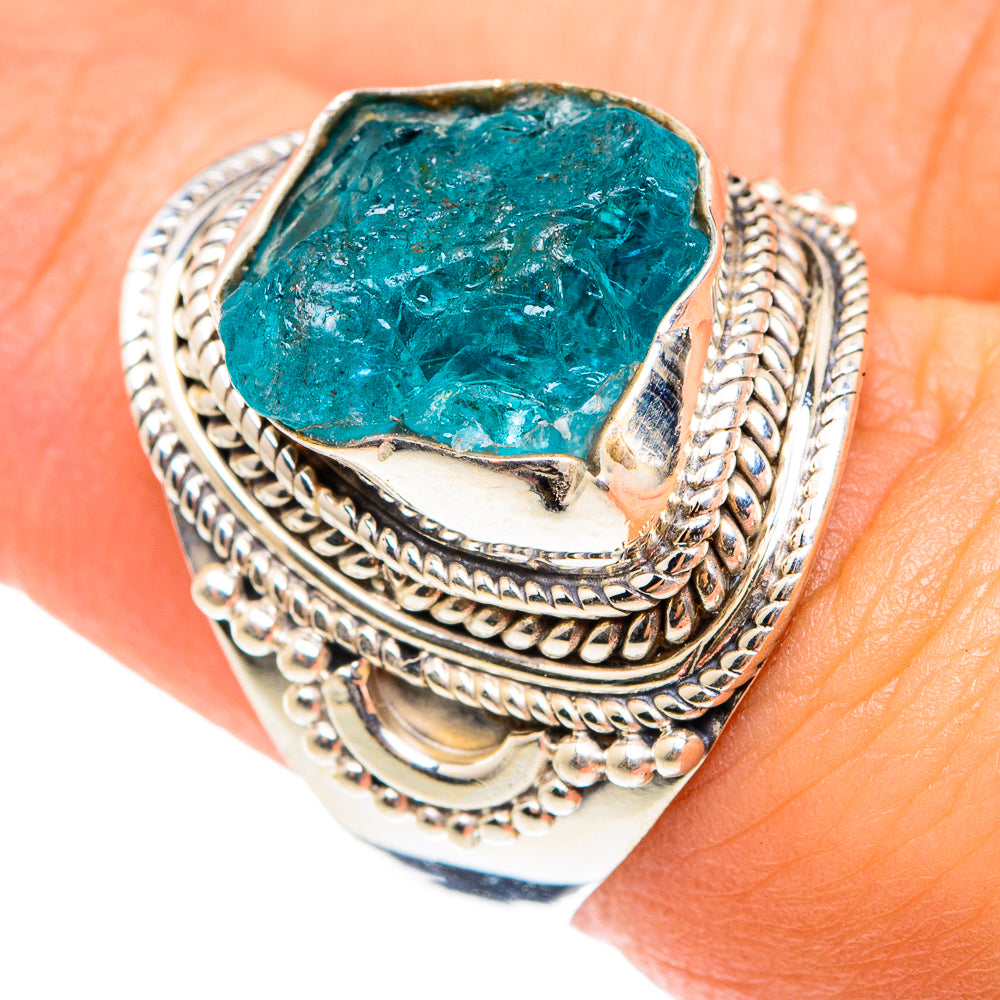Apatite Rings handcrafted by Anasilvercos - RING75467