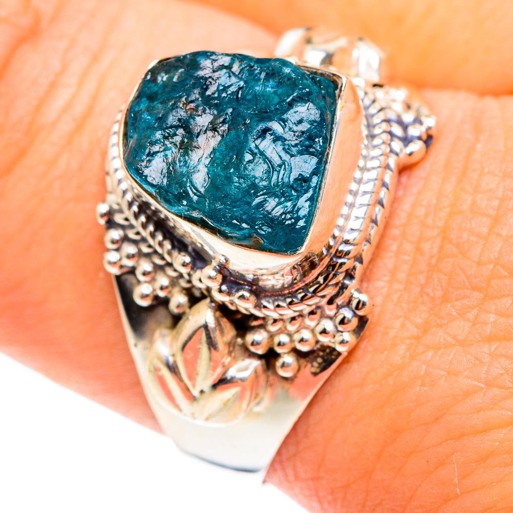 Apatite Rings handcrafted by Anasilvercos - RING75471