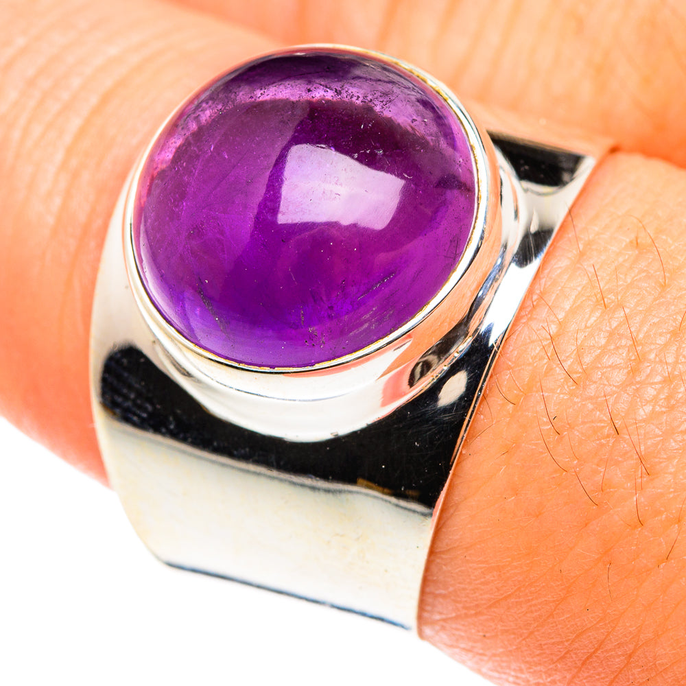 Amethyst Rings handcrafted by Anasilvercos - RING75488