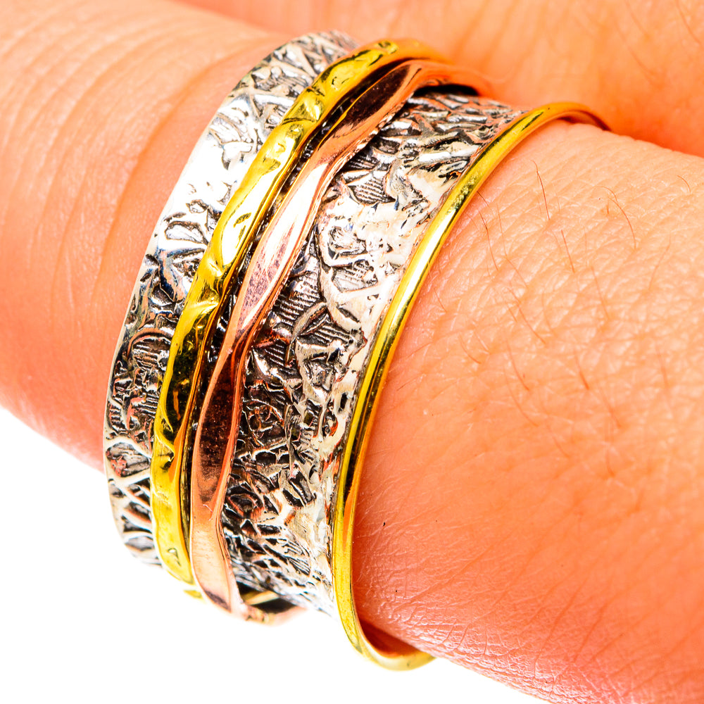 Meditation Spinner Rings handcrafted by Anasilvercos - RING75491
