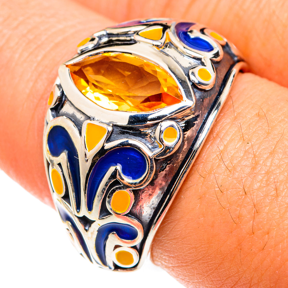 Citrine Rings handcrafted by Anasilvercos - RING75497