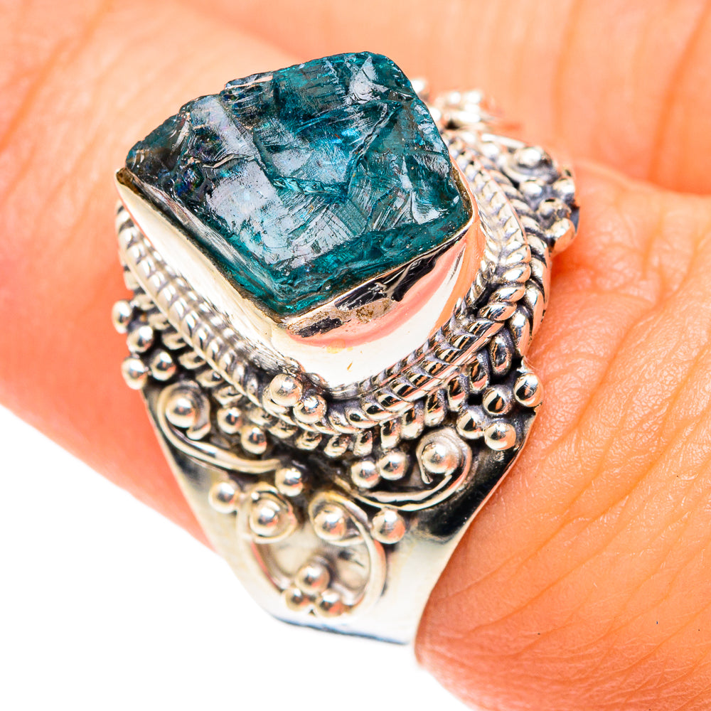 Apatite Rings handcrafted by Anasilvercos - RING75531