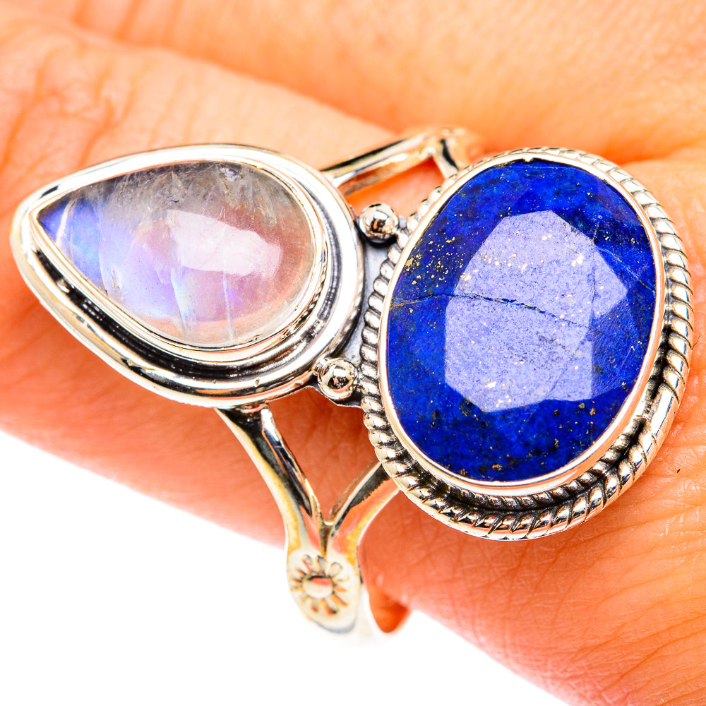 Lapis Lazuli Rings handcrafted by Anasilvercos - RING75611