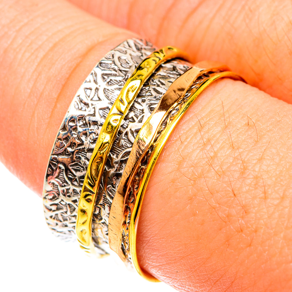 Meditation Spinner Rings handcrafted by Anasilvercos - RING75644
