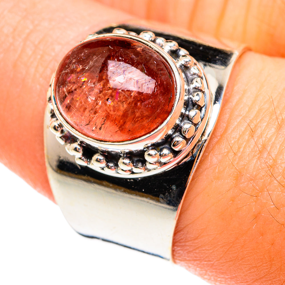 Sunstone Rings handcrafted by Anasilvercos - RING75663