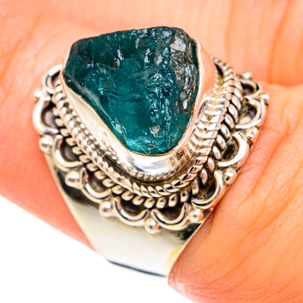 Apatite Rings handcrafted by Anasilvercos - RING75679