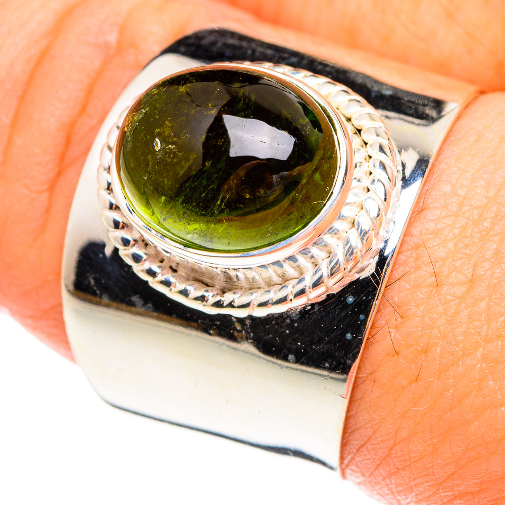 Peridot Rings handcrafted by Anasilvercos - RING75682