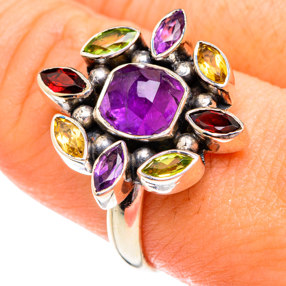 Amethyst Rings handcrafted by Anasilvercos - RING75700