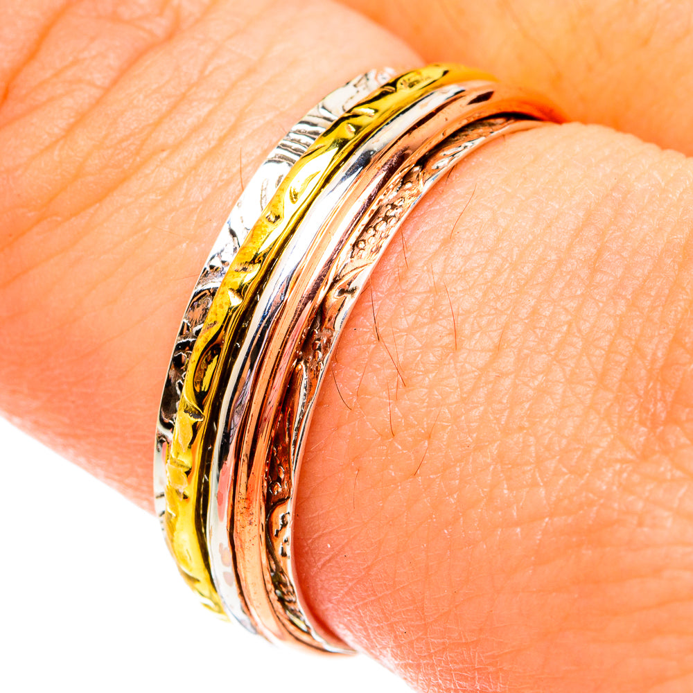 Meditation Spinner Rings handcrafted by Anasilvercos - RING75764