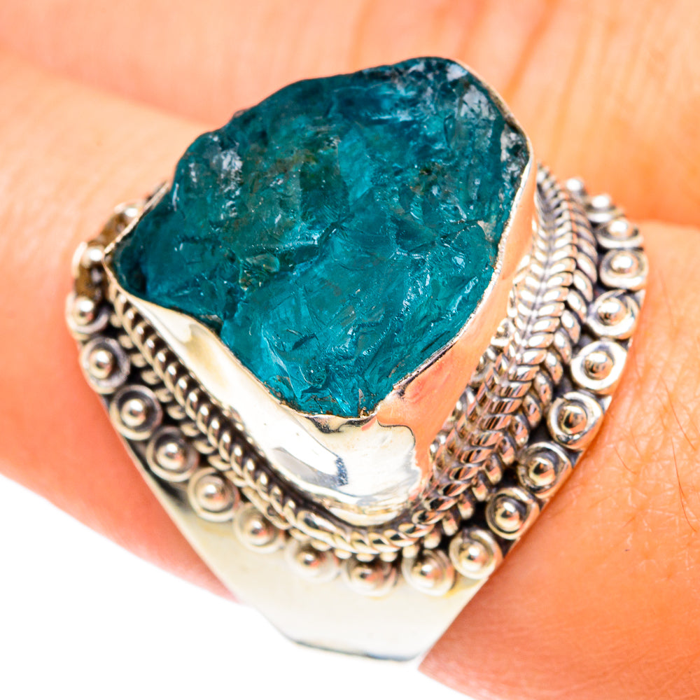 Apatite Rings handcrafted by Anasilvercos - RING75771