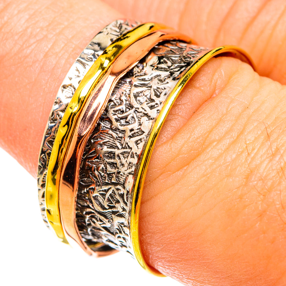 Meditation Spinner Rings handcrafted by Anasilvercos - RING75789