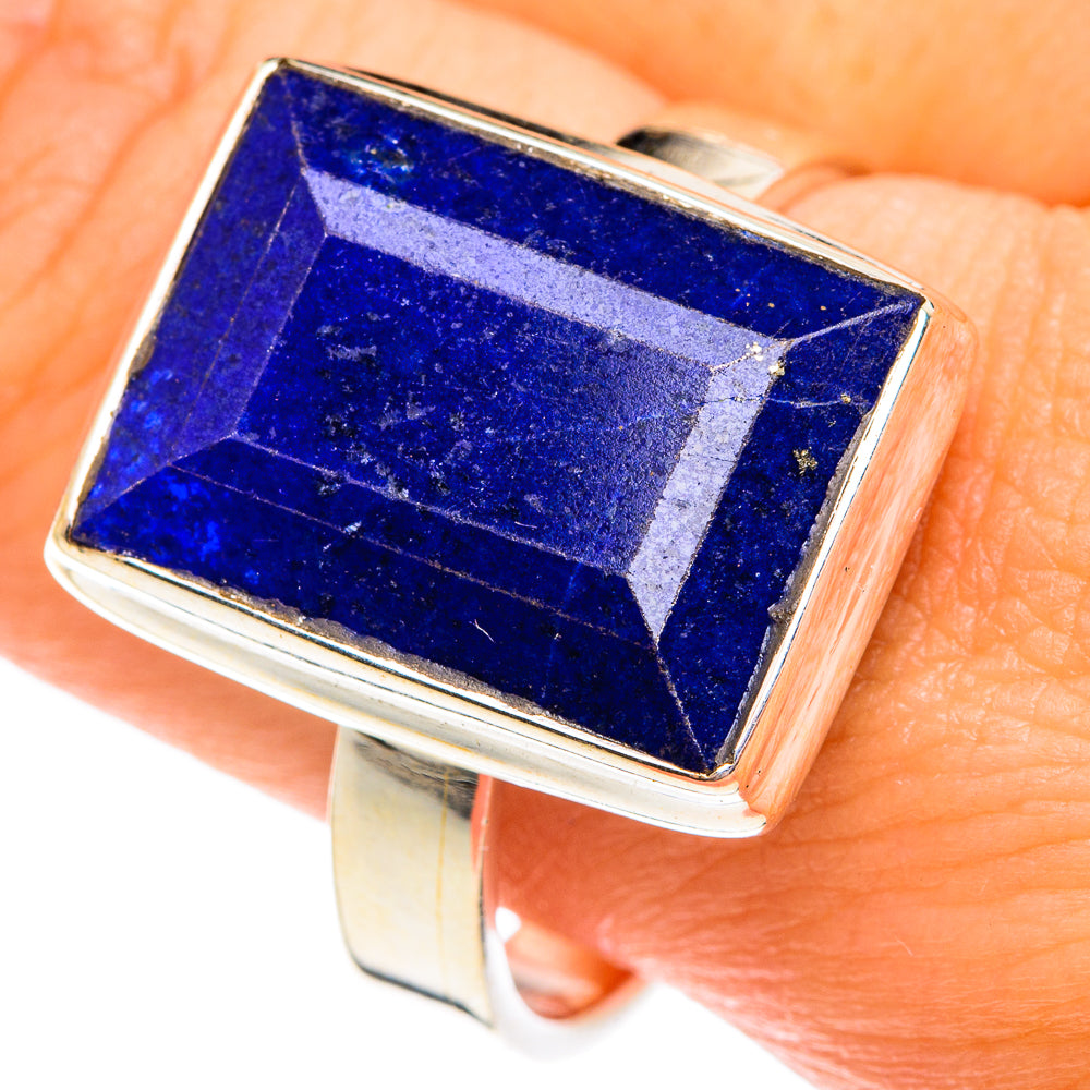 Lapis Lazuli Rings handcrafted by Anasilvercos - RING75793