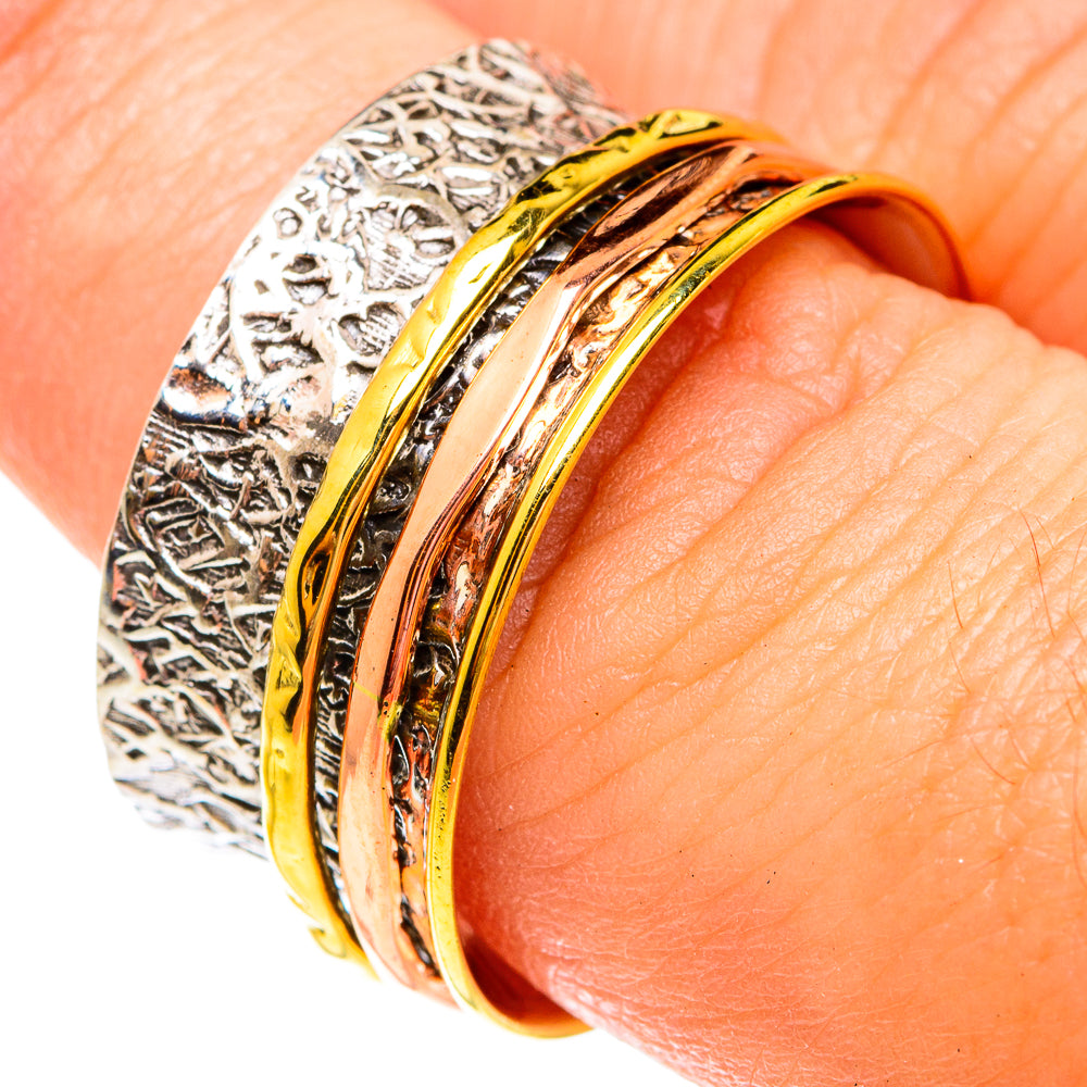 Meditation Spinner Rings handcrafted by Anasilvercos - RING75809