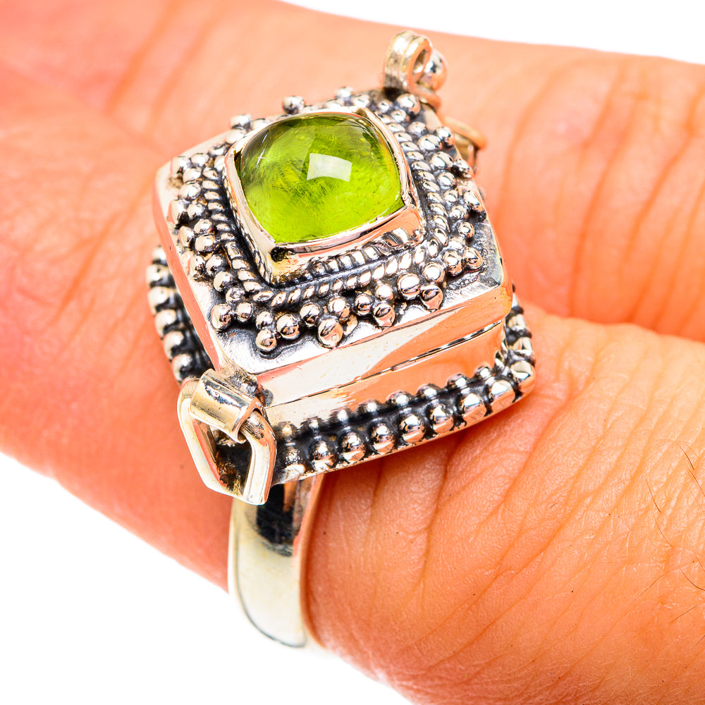 Peridot Rings handcrafted by Anasilvercos - RING75833