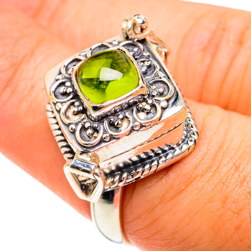 Peridot Rings handcrafted by Anasilvercos - RING75872