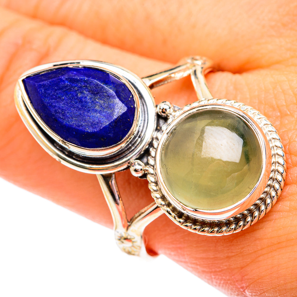 Lapis Lazuli Rings handcrafted by Anasilvercos - RING75890