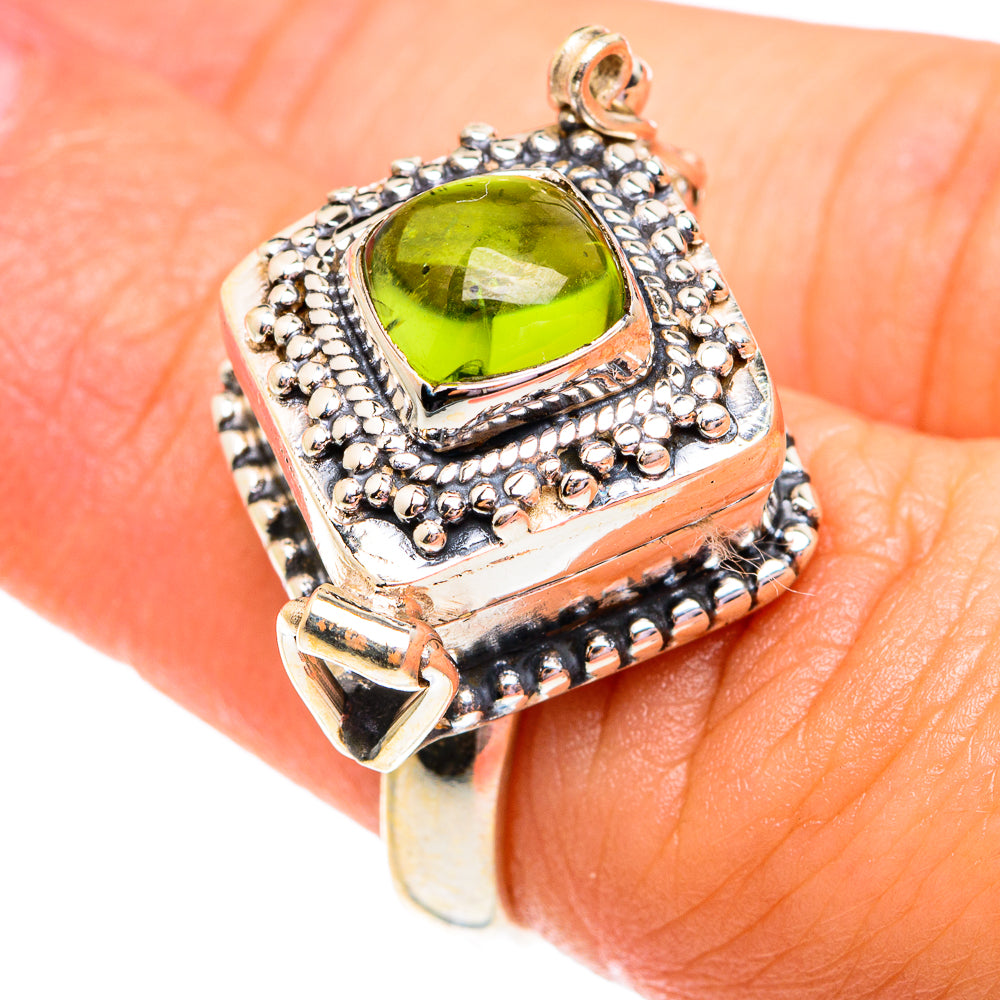 Peridot Rings handcrafted by Anasilvercos - RING75907
