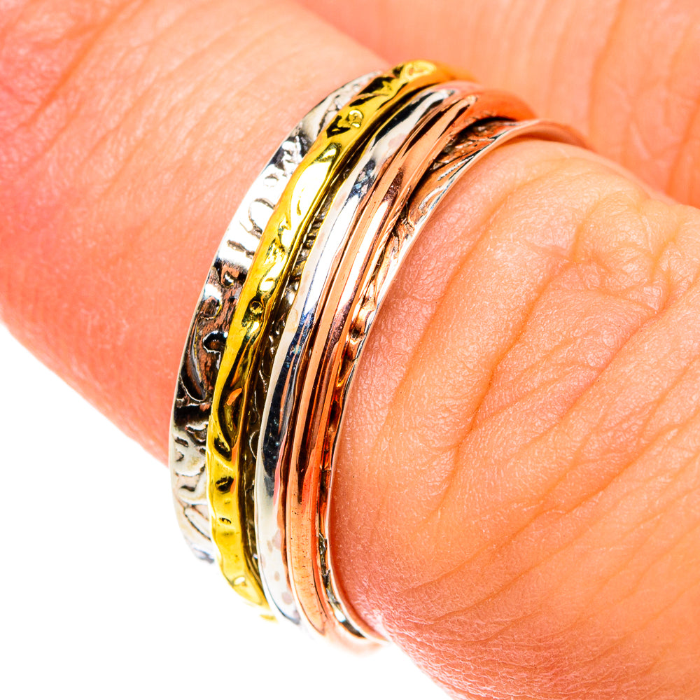 Meditation Spinner Rings handcrafted by Anasilvercos - RING75941