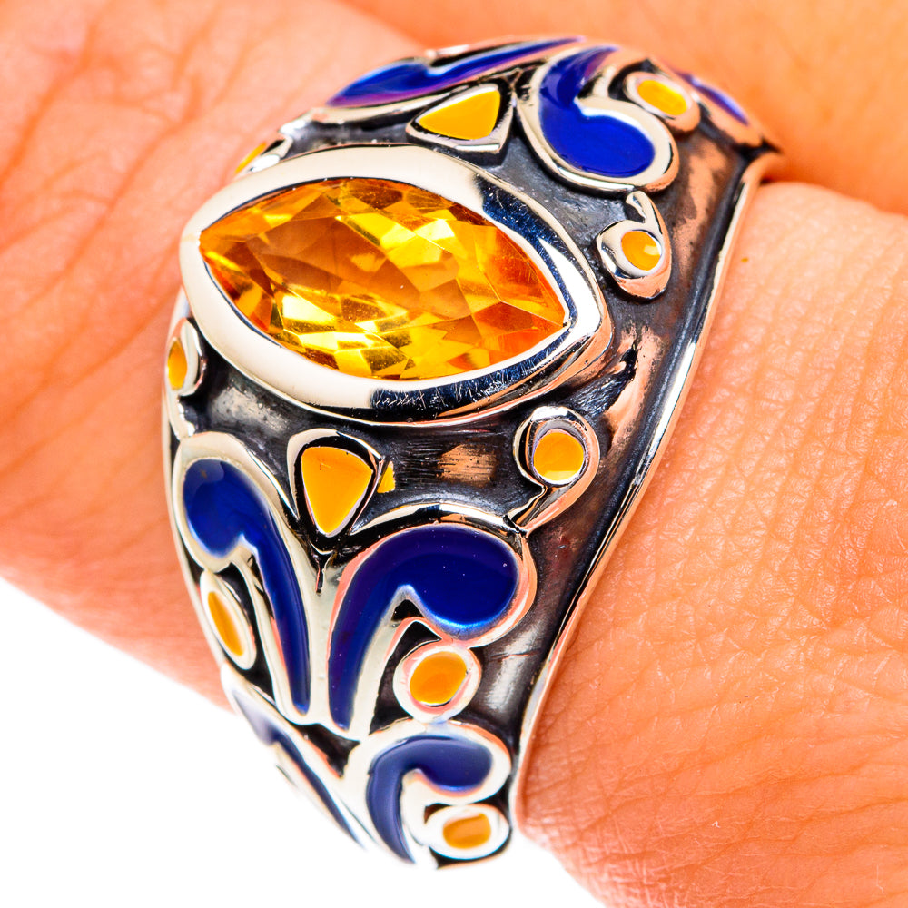 Citrine Rings handcrafted by Anasilvercos - RING75997