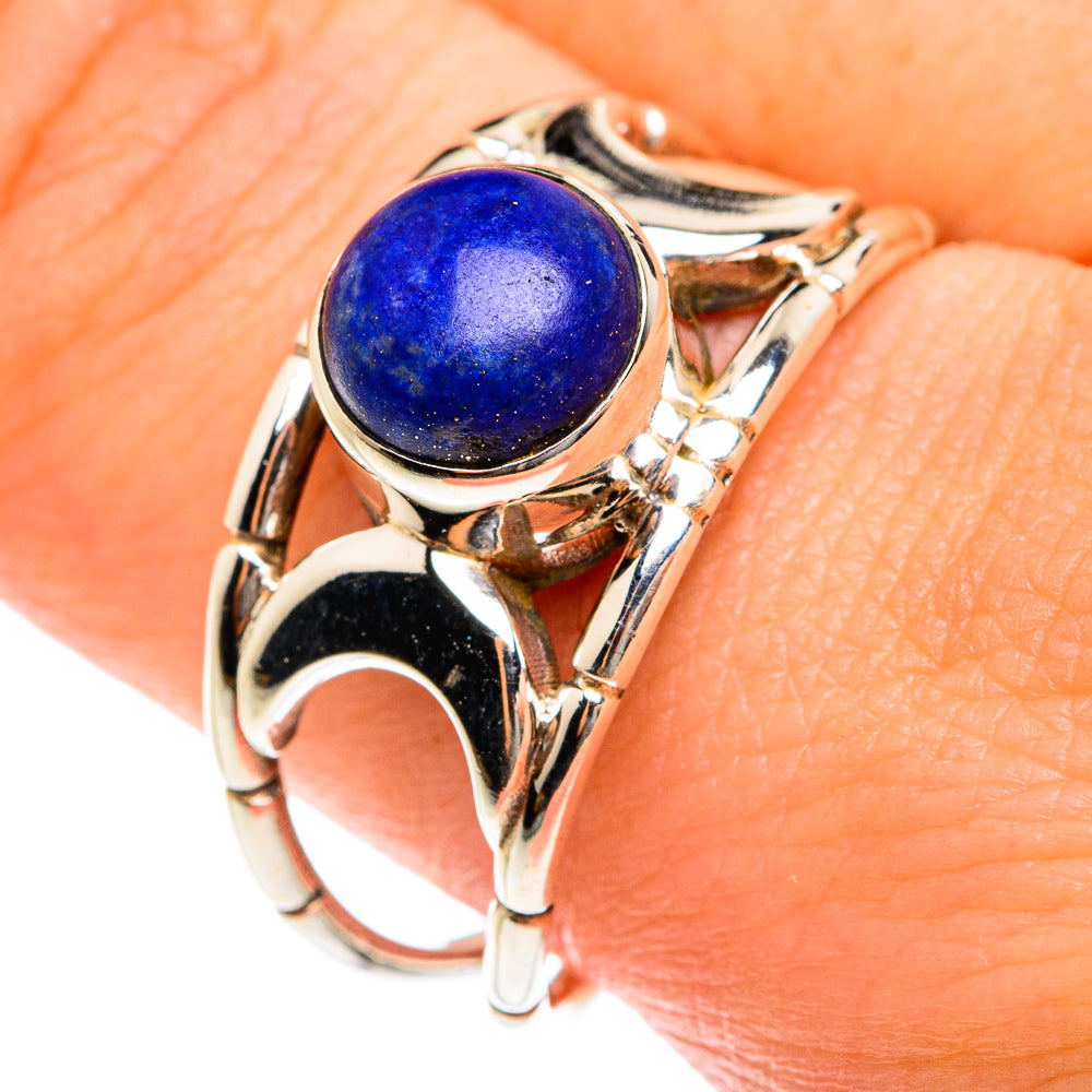 Lapis Lazuli Rings handcrafted by Anasilvercos - RING76004