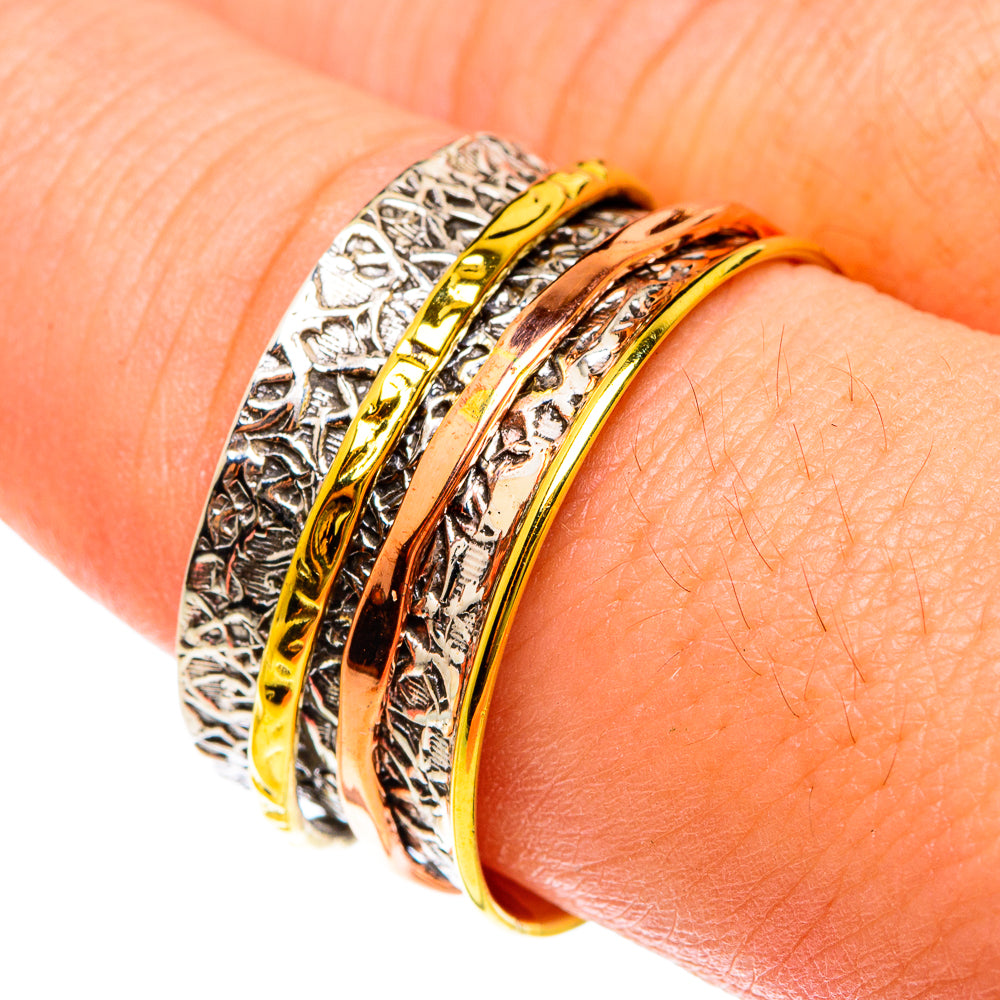 Meditation Spinner Rings handcrafted by Anasilvercos - RING76018
